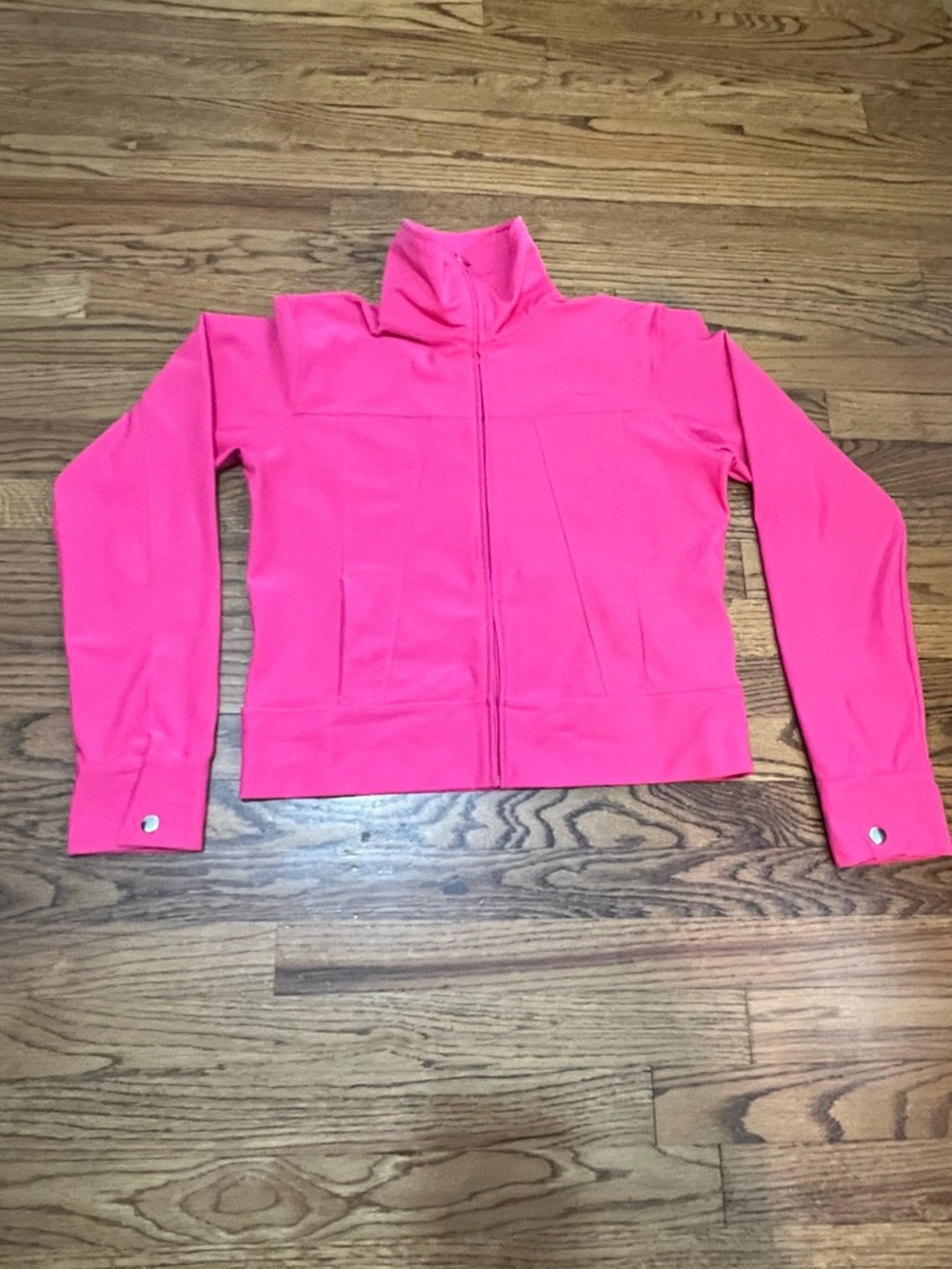 Nike Women’s DRI-FIT Bright Pink Full-Zip Track Jacket